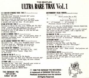 THE BEATLES - ULTRA RARE TRAX / 10 CD's - Image 2