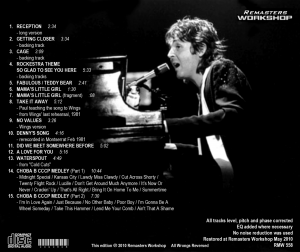 PAUL McCARTNEY - LET 'EM OUT COLLECTION / 5 VOLUMES - 7 CD's - Image 4