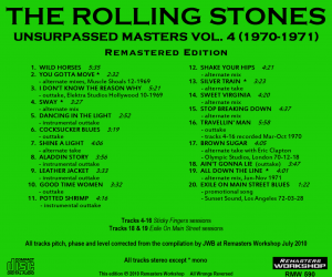 THE ROLLING STONES - UNSURPASSED MASTERS / 7 VOLUMES = 8 CD's - Image 5
