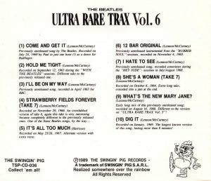 THE BEATLES - ULTRA RARE TRAX / 10 CD's - Image 7