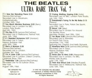 THE BEATLES - ULTRA RARE TRAX / 10 CD's - Image 8