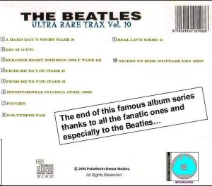 THE BEATLES - ULTRA RARE TRAX / 10 CD's - Image 11