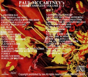 PAUL McCARTNEY - B SIDES COMPLETE + B-SIDE HIMSELF / 7 CD's - Image 2