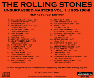 THE ROLLING STONES - UNSURPASSED MASTERS / 7 VOLUMES = 8 CD's - Image 2