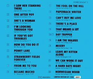 THE BEATLES - BACK TRACK COLLECTION / 6 CD's - Image 2