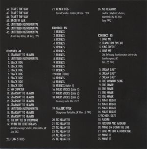 LED ZEPPELIN - STUDIO SESSIONS ULTIMATE / 12 CD's - Image 3