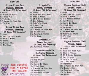THE BEATLES - LIVE COLLECTION / 22 CD's ( Purple Chick ) - Image 3