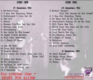 THE BEATLES - LIVE COLLECTION / 22 CD's ( Purple Chick ) - Image 12