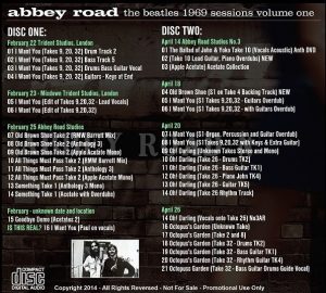 THE BEATLES - ABBEY ROAD - THE 1969 SESSIONS / 14 CD's - Image 2