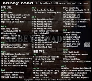 THE BEATLES - ABBEY ROAD - THE 1969 SESSIONS / 14 CD's - Image 4