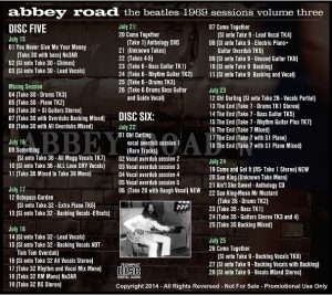 THE BEATLES - ABBEY ROAD - THE 1969 SESSIONS / 14 CD's - Image 6
