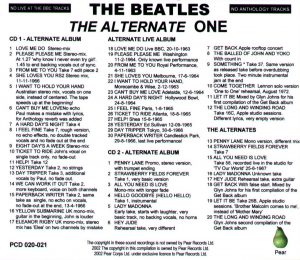 THE BEATLES – THE ALTERNATE PEAR COLLECTION / 20 CD’s - Image 9