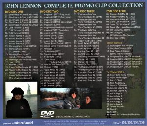 JOHN LENNON - COMPLETE PROMO CLIP COLLECTION ( 4 DVD ) - Image 2