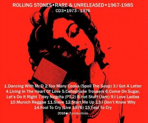 THE ROLLING STONES - RARE & UNRELEASED / 1967-1985 ( 6 CD's ) - Image 4
