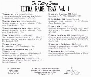 THE ROLLING STONES - ULTRA RARE TRAX COLL ( 10 CD's ) - Image 3