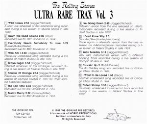THE ROLLING STONES - ULTRA RARE TRAX COLL ( 10 CD's ) - Image 7