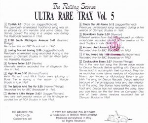 THE ROLLING STONES - ULTRA RARE TRAX COLL ( 10 CD's ) - Image 11