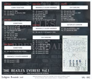 THE BEATLES - EVEREST / 3 VOLS. = 18 CD's ( Valkyrie 2019 ) - Image 2