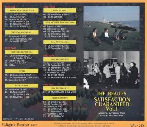 THE BEATLES - SATISFACTION GUARANTEED / 2 VOLS. = 10 CD's ( Valkyrie 2019 ) - Image 2