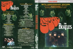 THE BEATLES - RUBBER SOUL / 1 CD + 2 DVD's ( sgt 2015 )