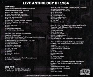 THE BEATLES - LIVE ANTHOLOGY 22 CD's / FAB ! - Image 6