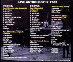 THE BEATLES - LIVE ANTHOLOGY 22 CD's / FAB ! - Image 18