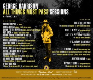 GEORGE HARRISON - THE ART OF DYING - 2021 / 5 CD's ! - Image 3