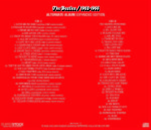 THE BEATLES - 1962-1966 / 1967-1970 ALTERNATE EXPANDED / 4 CD's ! - Image 2