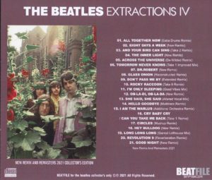 THE BEATLES - EXTRACTIONS / 5 CD's ! (BEATFILE 2020-2021-2022) - Image 8