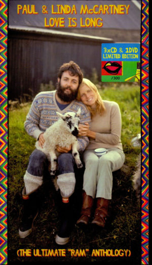 PAUL McCARTNEY - LOVE IS LONG ( RAM Anthology 2018 ) / 3 CD + 1 DVD !
