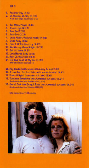 PAUL McCARTNEY - LOVE IS LONG ( RAM Anthology 2018 ) / 3 CD + 1 DVD ! - Image 3