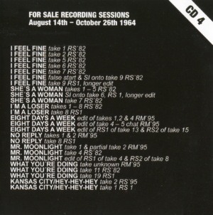 THE BEATLES - RECORDING SESSIONS 1962-1966 / 8CD+2DVD ! - Image 6