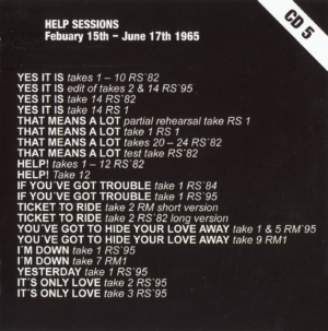 THE BEATLES - RECORDING SESSIONS 1962-1966 / 8CD+2DVD ! - Image 7