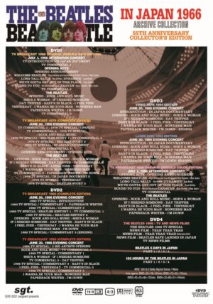 THE BEATLES - IN JAPAN 1966 / 4 DVD (sgt 2021) - Image 2