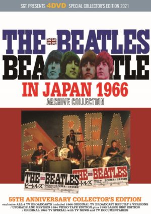 THE BEATLES - IN JAPAN 1966 / 4 DVD (sgt 2021)