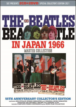 THE BEATLES - IN JAPAN 1966 / 2CD+2DVD (sgt 2021)