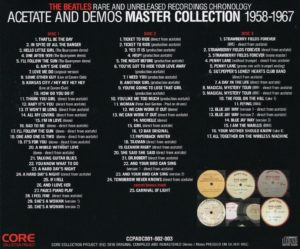 THE BEATLES – ACETATE AND DEMOS / 1958-1969 - 6 CD's ! - Image 2