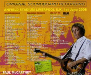 PAUL McCARTNEY - COMPLETE LIVERPOOL SOUND CONCERT / 4 CD + 1 DVD ! - Image 2