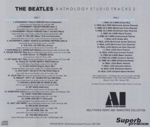 THE BEATLES - ANTHOLOGY STUDIO TRACKS VOLs. 1 & 2 / 4 CD's ! - Image 4