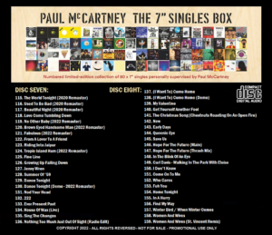 PAUL McCARTNEY - THE SINGLES COLLECTION / 8 CD's ! - Image 5