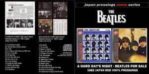 THE BEATLES - JAPAN RED VINYL PRESSINGS COLL / FAB / 8 CD's !