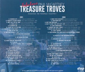 PAUL McCARTNEY - TREASURE TROVES / dap 2020 / 8 CD's ! - Image 2