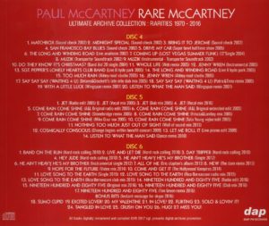 PAUL McCARTNEY - ULTIMATE ARCHIVE COLLECTION / 1970-2016 / 6 CD's ! - Image 2