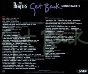 THE BEATLES - GET BACK SONGTRACK COLL / 6 CD's !!! - Image 4