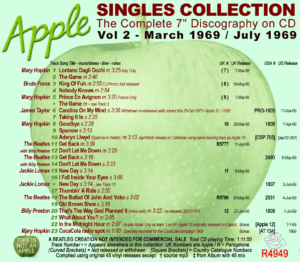 THE APPLE SINGLES COLLECTION / 15 CD !! - Image 3