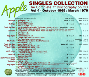 THE APPLE SINGLES COLLECTION / 15 CD !! - Image 5