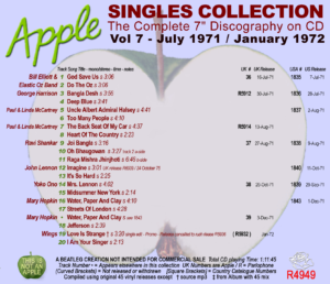 THE APPLE SINGLES COLLECTION / 15 CD !! - Image 8