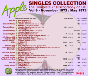 THE APPLE SINGLES COLLECTION / 15 CD !! - Image 10