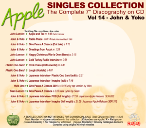 THE APPLE SINGLES COLLECTION / 15 CD !! - Image 15