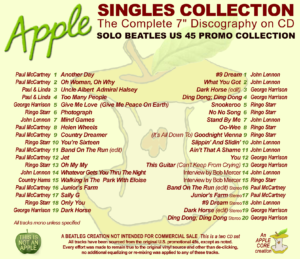 THE APPLE SINGLES COLLECTION / 15 CD !! - Image 16